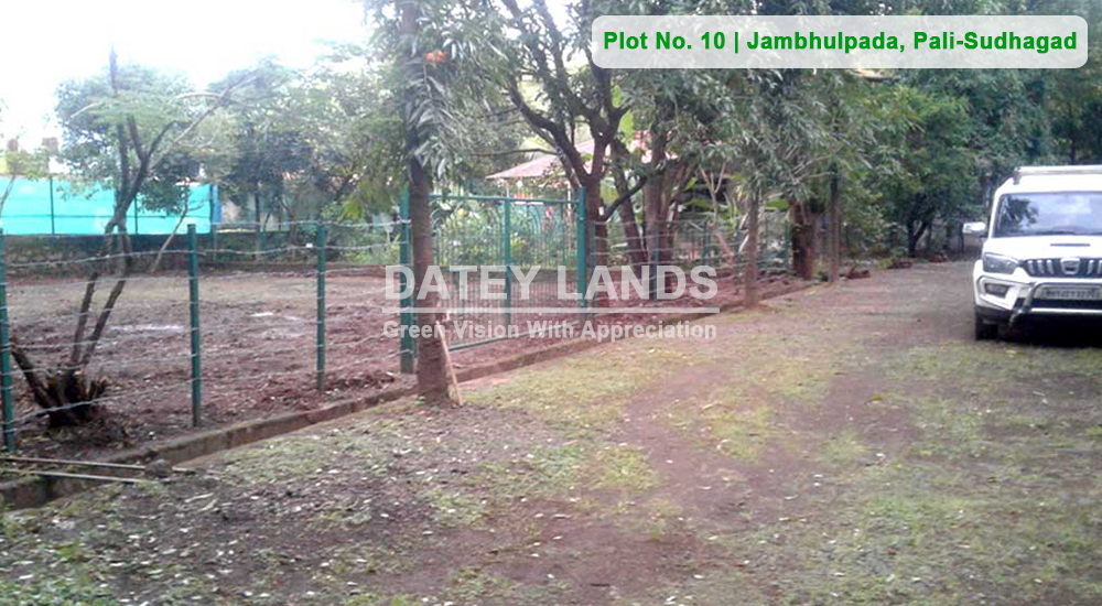 Plaot 10, Jambhulpada, Pali, Sudhagad