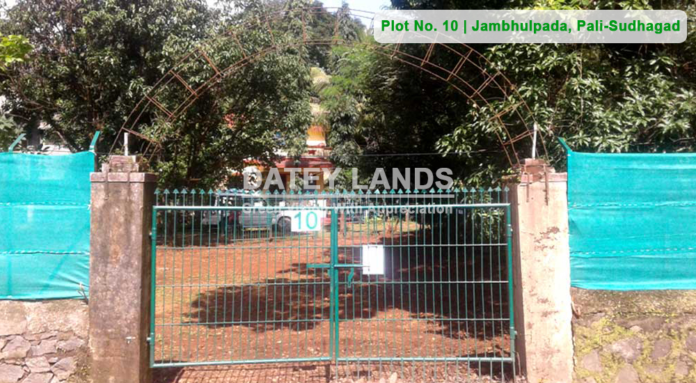 lands at Pali Sudhagad